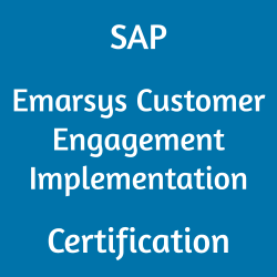 SAP Emarsys Customer Engagement Implementation Certification