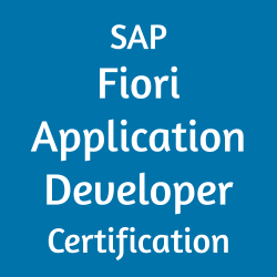 SAP Fiori Application Developer Certification