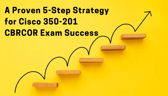 A Proven 5-Step Strategy for Cisco 350-201 CBRCOR Exam Success