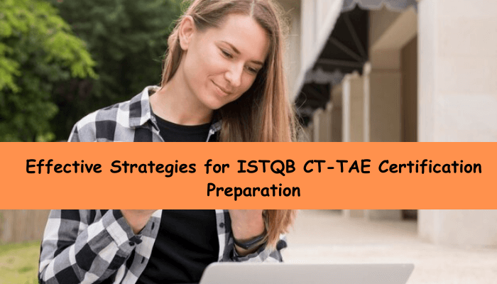 CT-TAE certification strategies.